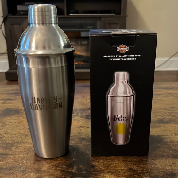 HarleyDavidson Dining Harley Davidson Metal Cocktail Shaker Poshmark